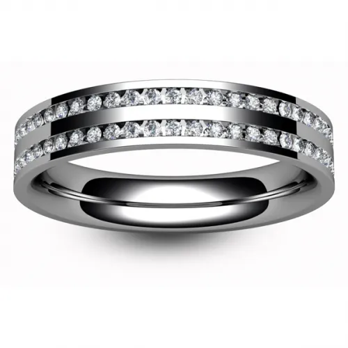 Half Channel Set Eternity Ring (TBC1020H) - All Metals